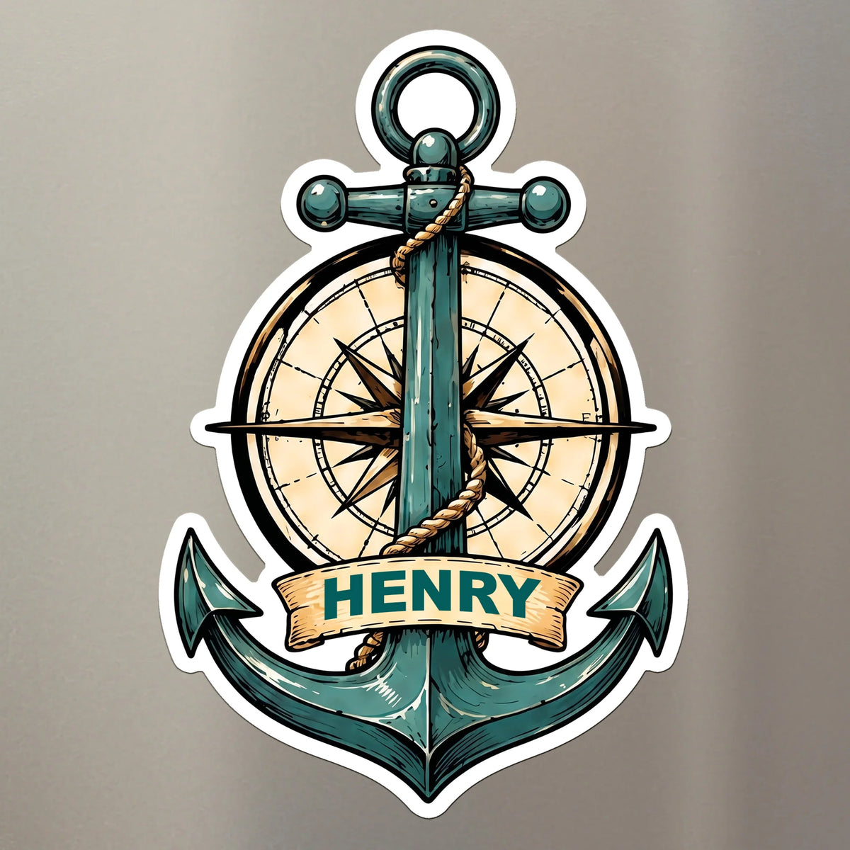 Anchor Cruise Door Signs Stateroom Decor Cruising Family Vacation, Girls Trip - Personalized Magnet